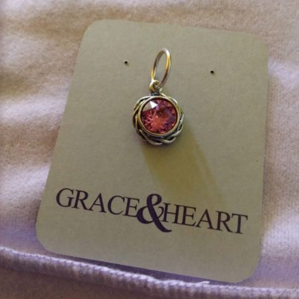 Grace and Heart Your Day Charm